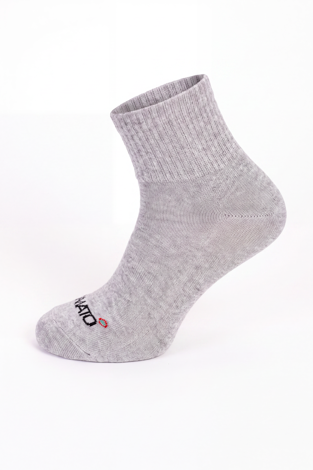 Men's Tomato Store Ribbed Ankle Socks Tomato Logo Detail Soft Stretch