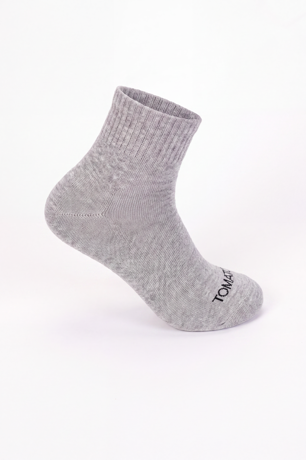 Men's Tomato Store Ribbed Ankle Socks Tomato Logo Detail Soft Stretch