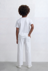 Boy's Tomato Store Minimal Co-Ord Set Motivational Front Typography Print Slim Fit Outfit