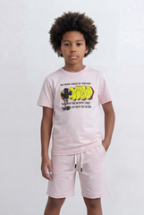 Boy's Tomato Store Dream Graphic Set Graffiti Inspired Front Artwork Slim Fit Outfit