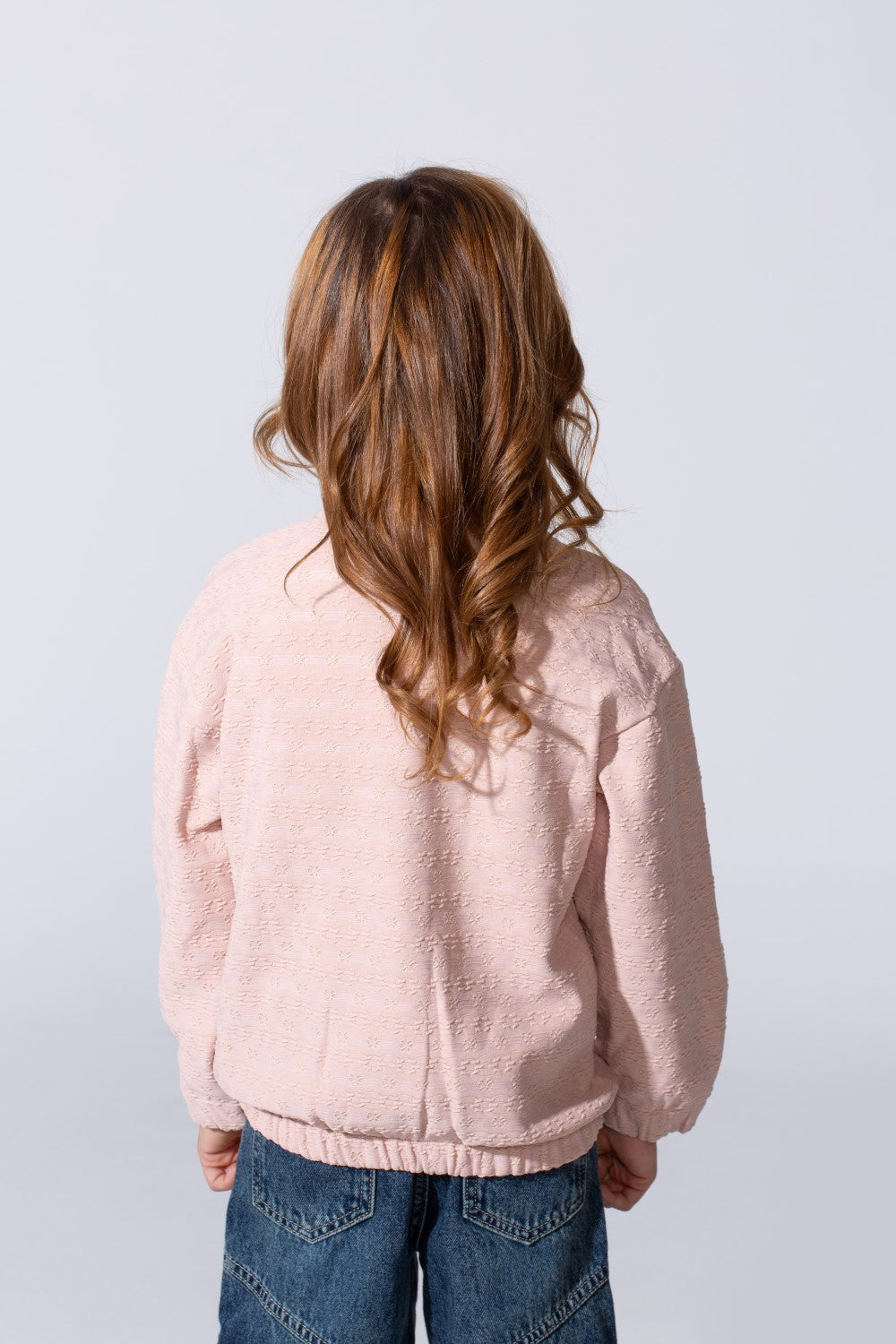 Girl's Full Zip Slim Fit Long Sleeve Sweatshirt