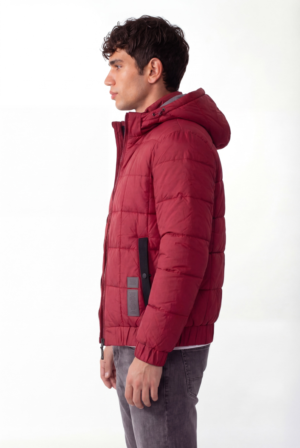 Men's Tomato Basic Long Sleeves Hooded Jacket
