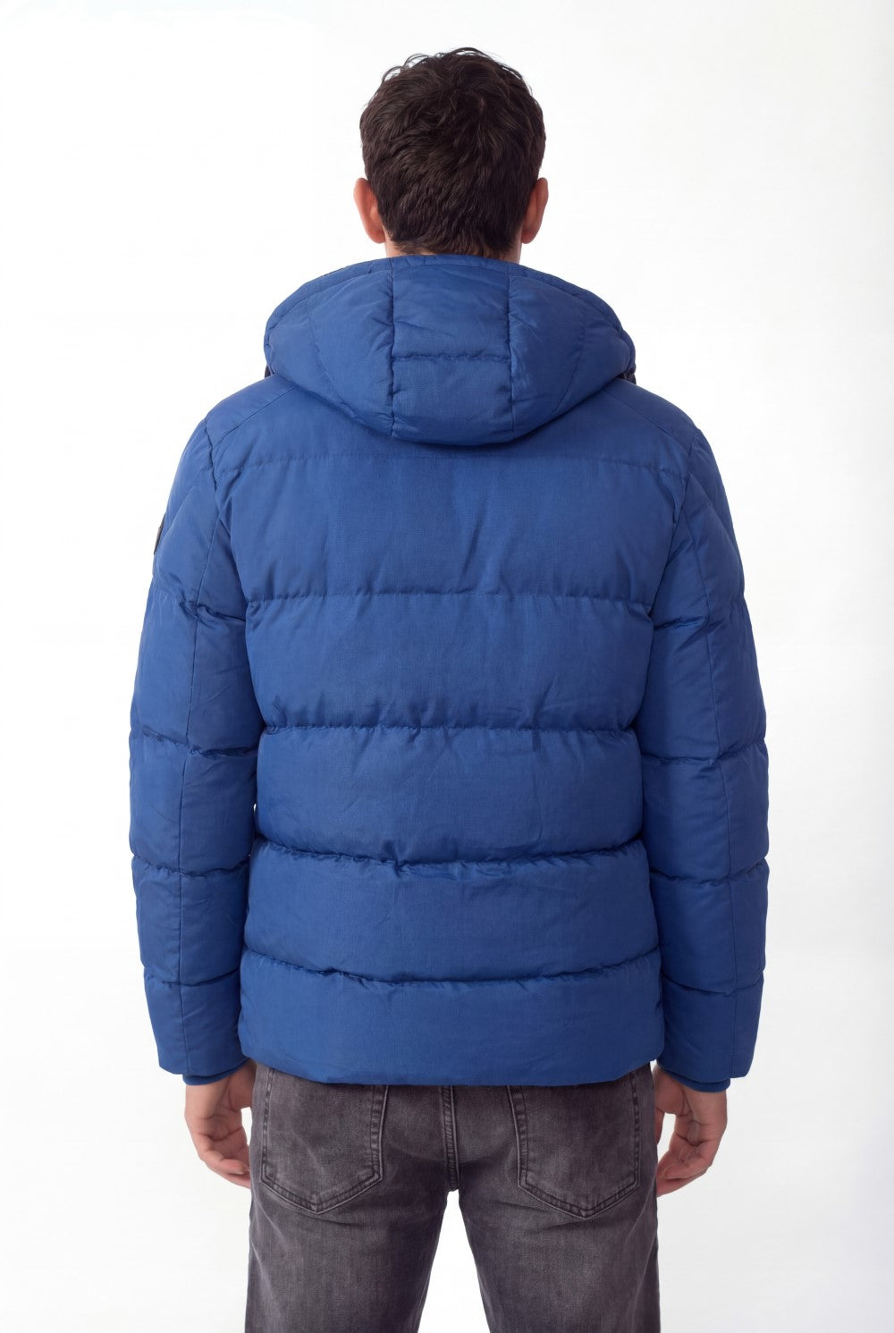 Men's Tomato Puffer Full Zip-Up Waterproof Jacket