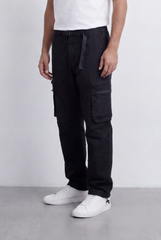 Men’s Tomato Store Sherwal Pants Utility Pocket Details Adjustable Belt Accent