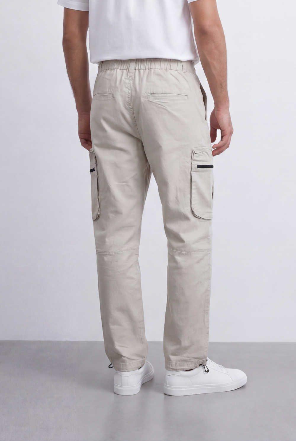 Men’s Tomato Store Sherwal Pants Utility Pocket Details Adjustable Belt Accent