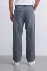Men's Tomato Store Wide Leg Denim Jeans Pants With Five Pocket Styling