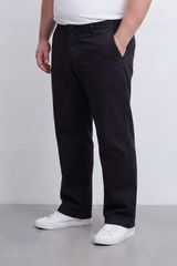 Men's Tomato Store Twill Pants Clean Tailored Waist Side Pocket Detail Big Size