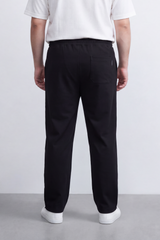 Men's Tomato Store Winter Sweatpants Soft Fleece Fabric Contrast Drawstring Waist Big Size