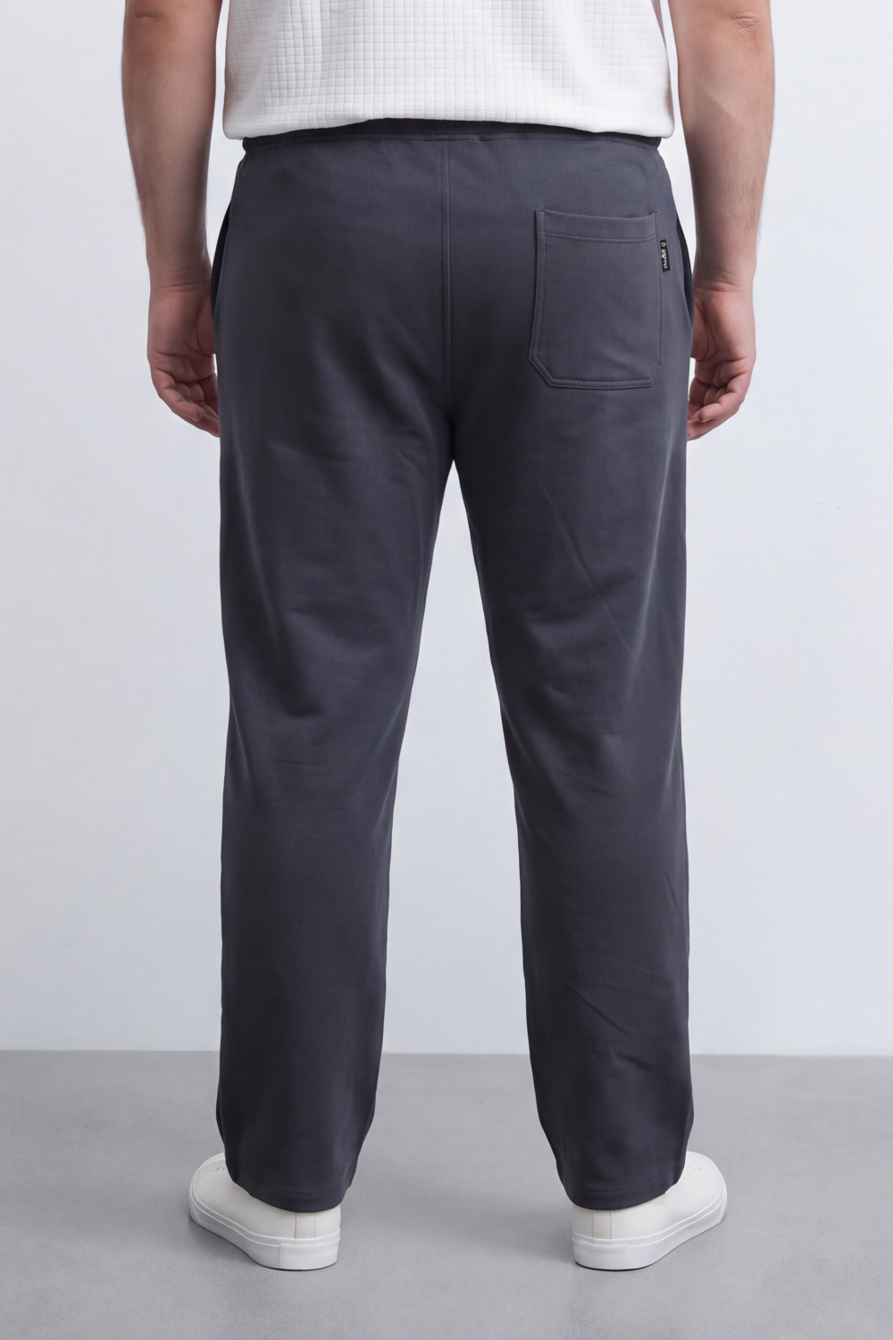 Men's Tomato Store Winter Sweatpants Soft Fleece Fabric Contrast Drawstring Waist Big Size
