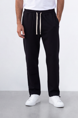 Men's Tomato Store Winter Sweatpants Soft Fleece Fabric Contrast Drawstring Waist Oversize