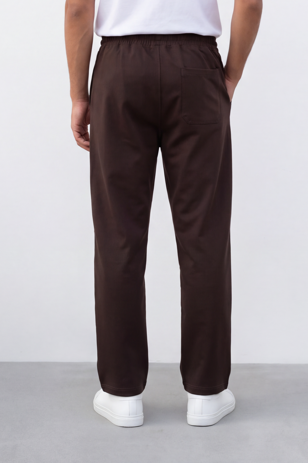Men's Tomato Store Winter Sweatpants Soft Fleece Fabric Contrast Drawstring Waist Oversize