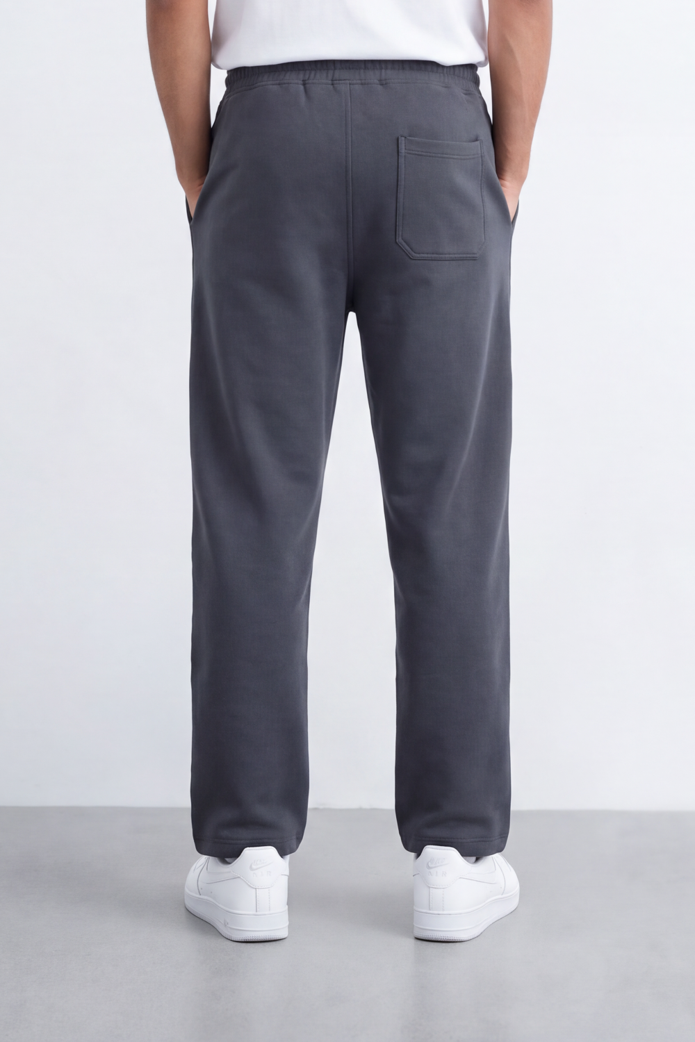 Men's Tomato Store Winter Sweatpants Soft Fleece Fabric Contrast Drawstring Waist Oversize