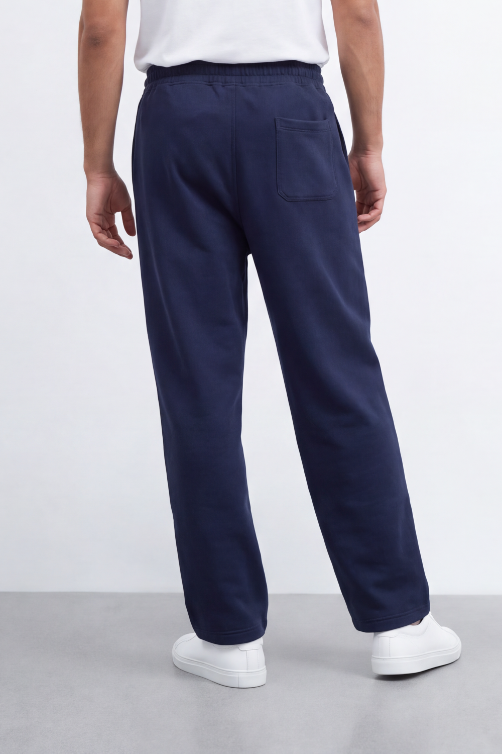 Men's Tomato Store Winter Sweatpants Soft Fleece Fabric Contrast Drawstring Waist Oversize
