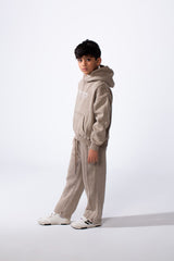 طقم ملابس الأولاد من ميلتون بحالة ذهنية متوسطية متناسقة Slim Fit مغسول