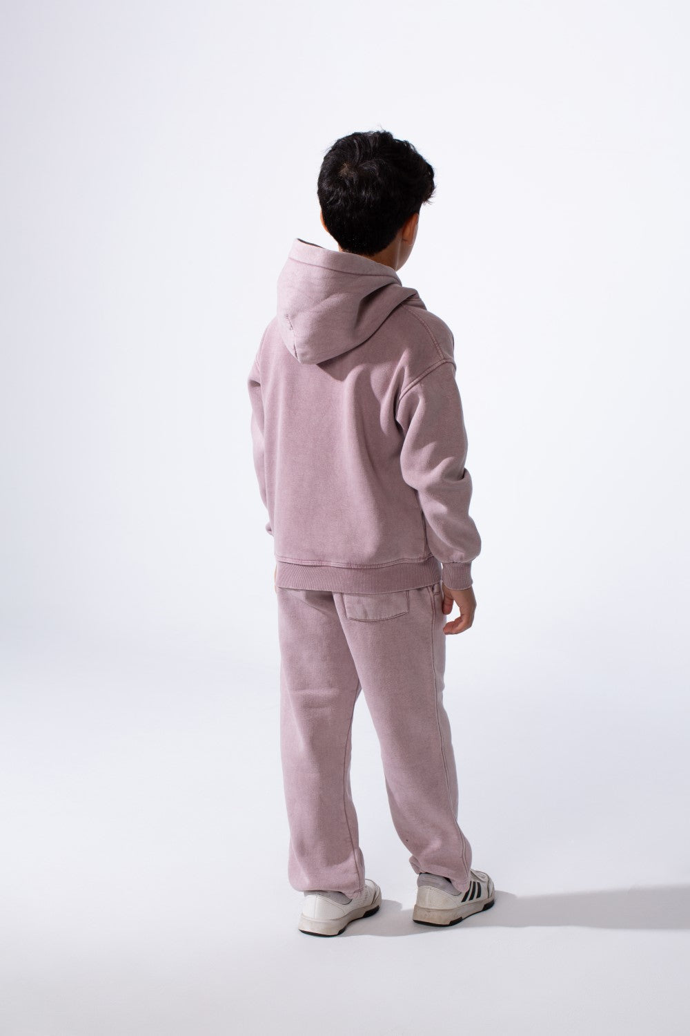 طقم ملابس الأولاد من ميلتون بحالة ذهنية متوسطية متناسقة Slim Fit مغسول