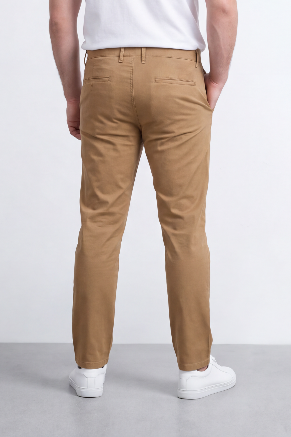 Men's Tomato Store Gabarden Pants Clean Tailored Waist Side Pocket Detail Big Size