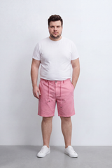 Men's Tomato Store Stretch Twill Bermuda Shorts Adjustable Drawstring Waist Clean Tailored Design Big Size