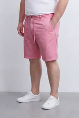 Men's Tomato Store Stretch Twill Bermuda Shorts Adjustable Drawstring Waist Clean Tailored Design Big Size