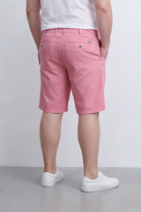 Men's Tomato Store Stretch Twill Bermuda Shorts Adjustable Drawstring Waist Clean Tailored Design Big Size