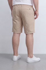 Men's Tomato Store Big Size Bermuda Shorts Adjustable Drawstring Waist Clean Tailored Design