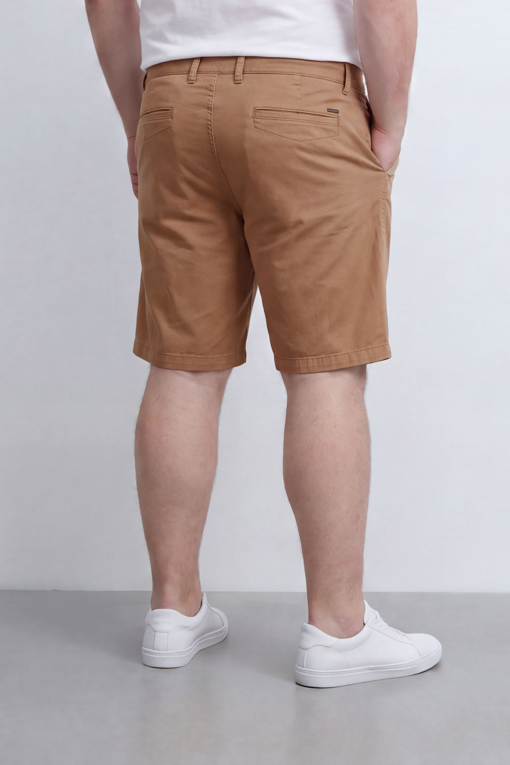 Men's Tomato Store Big Size Bermuda Shorts Adjustable Drawstring Waist Clean Tailored Design
