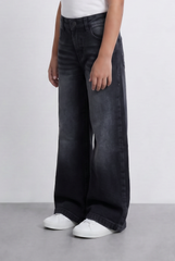 Girl's Tomato Store Wide Leg Denim Jeans Casual Everyday Pants