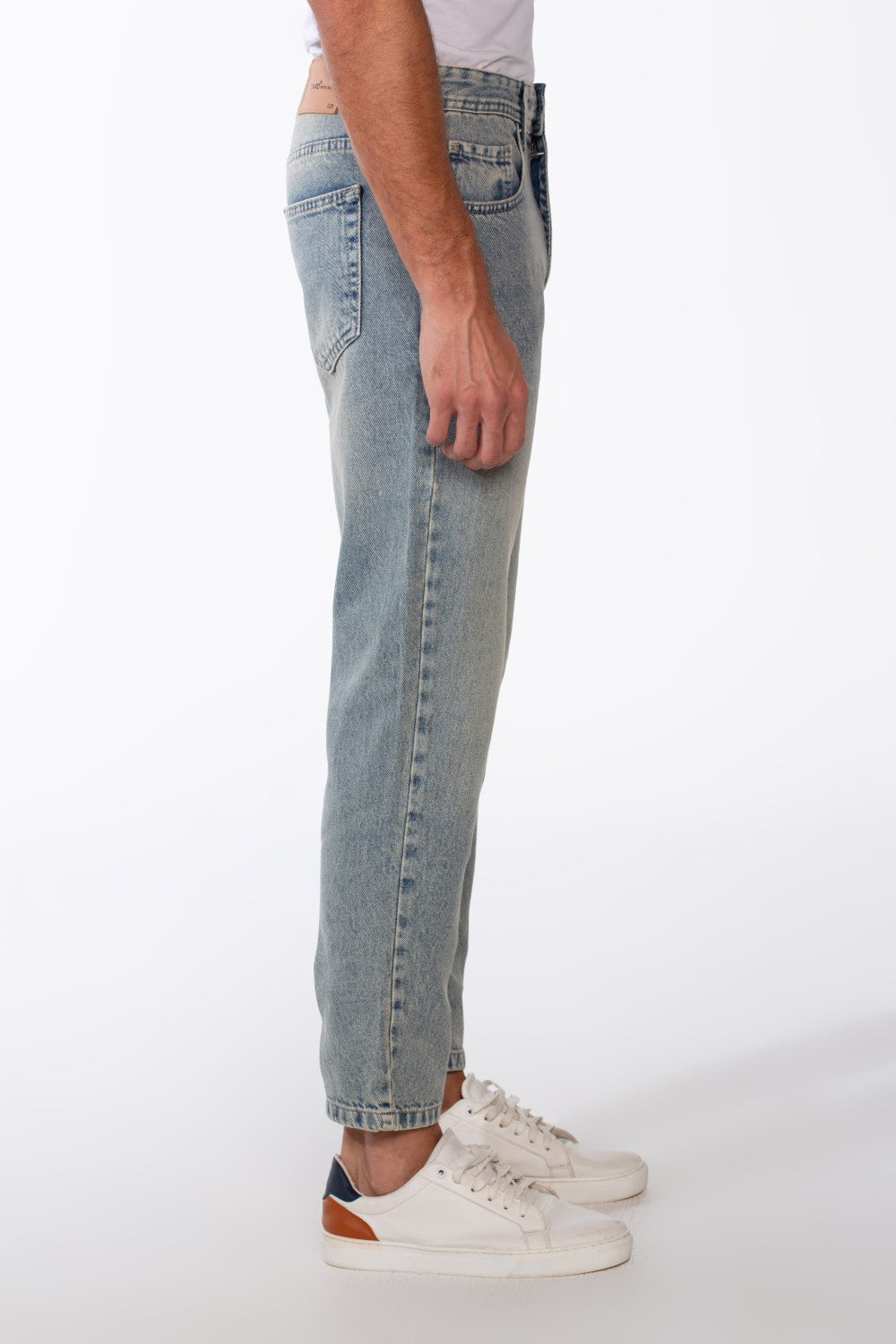 Men's Boyfriend Tomato Jeans Pants With Pockets