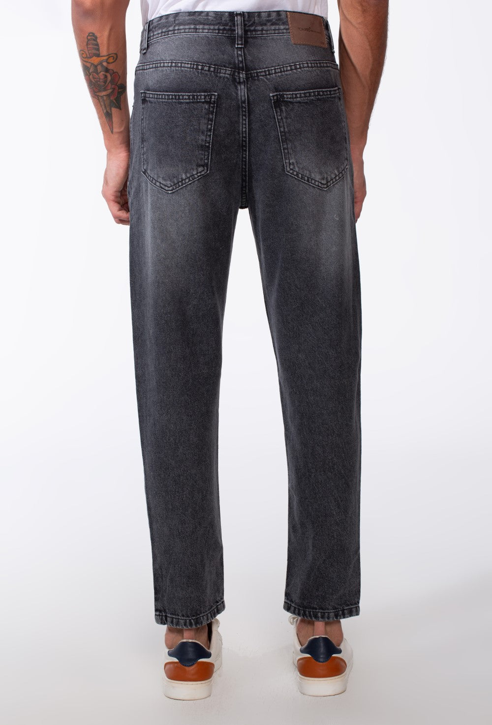 Men's Boyfriend Tomato Jeans Pants With Pockets