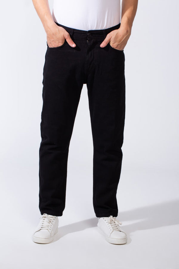 Men's Denim Fabric Smart Casual Vibe With Boyfriend Fit Jeans Pants