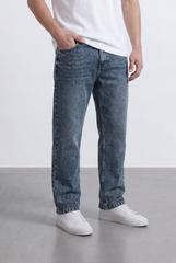 Men’s Tomato Store Relaxed Boyfriend Denim Mid Rise Waist Classic Five Pocket Pants