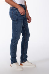 Men's Basic Slim Fit Everyday Jeans Pants