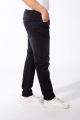 Men's Acid Wash Five Pockets Boyfriend Fit Denim Jeans Pants