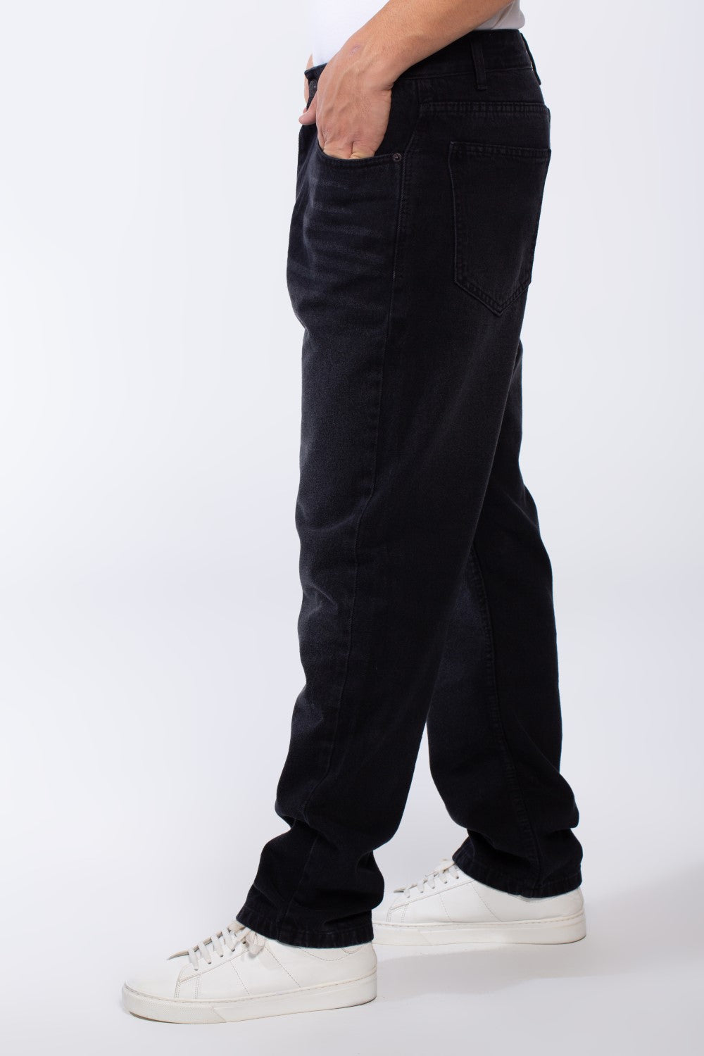 Men's Denim Straight Fit Practical Jeans Fabric Perfect For Daily Wear Pants