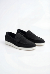 Men's Tomato Store Classic Penny Loafer Reinforced Moccasin-Style Shoes