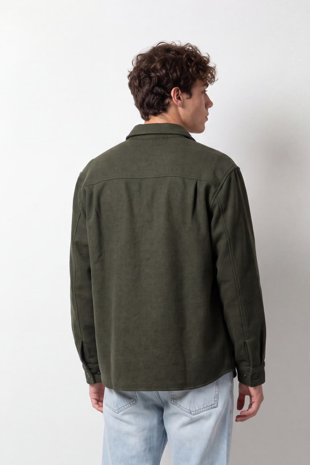Men's Tomato Store Oversize Gokh Jacket Dual Flap Chest Pockets Snap Button