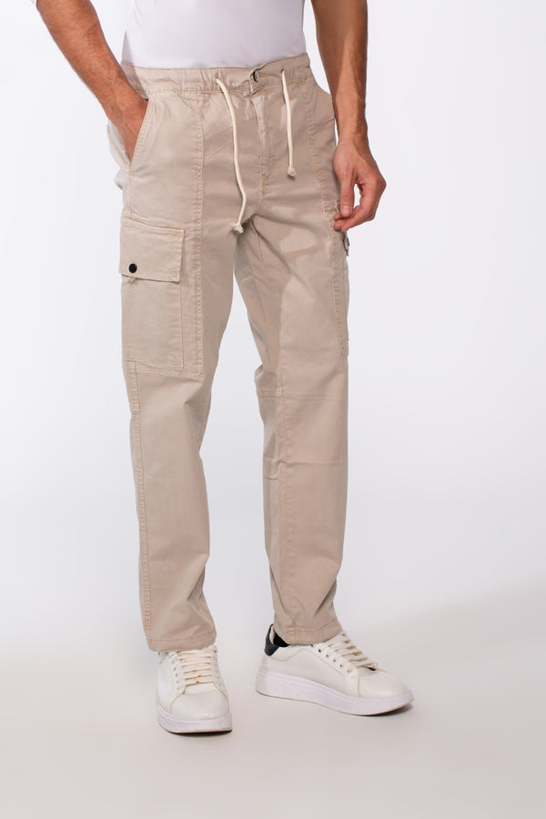 Men's Cargo Gabardine Sherwal Style Pants