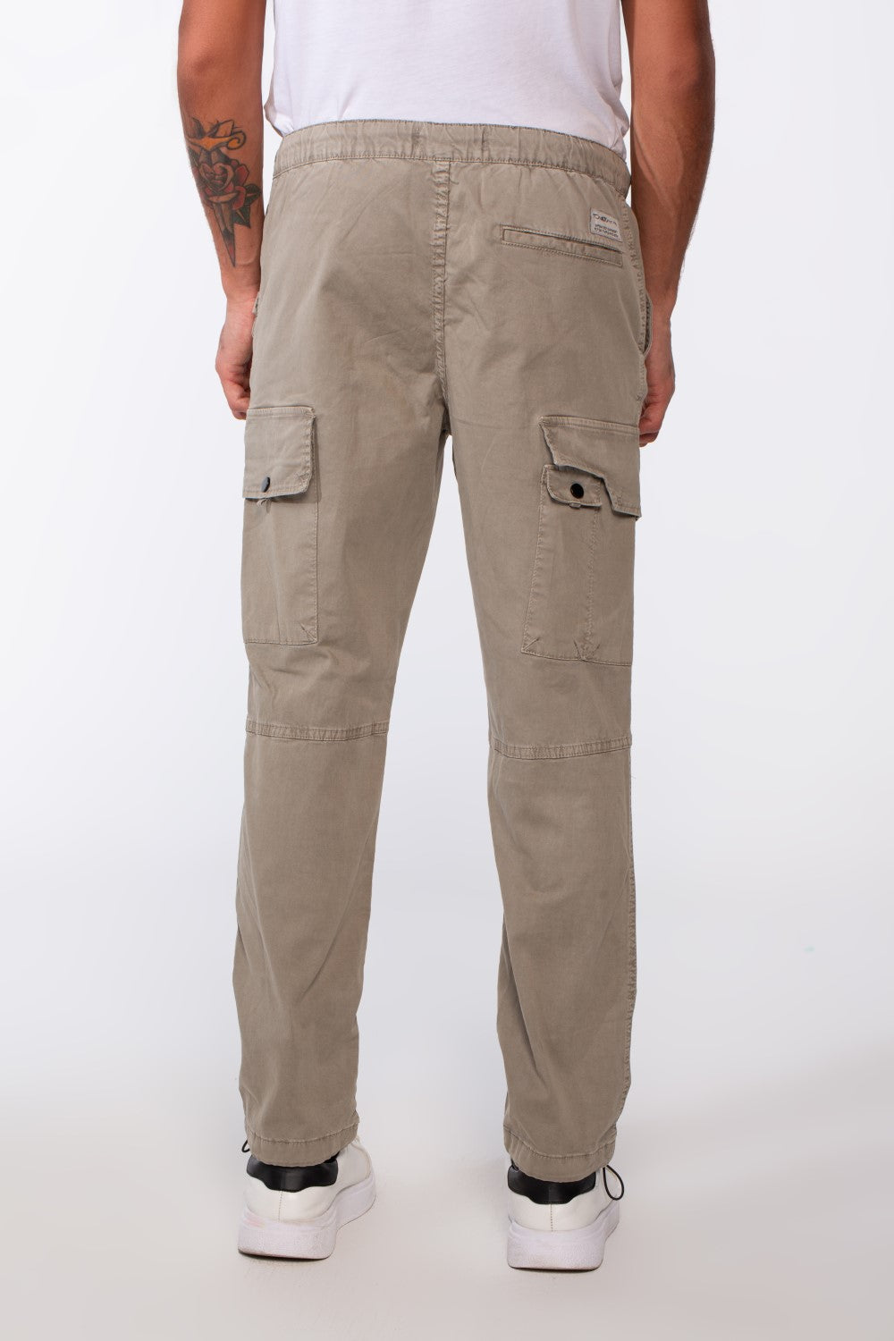 Men's Cargo Gabardine Sherwal Style Pants