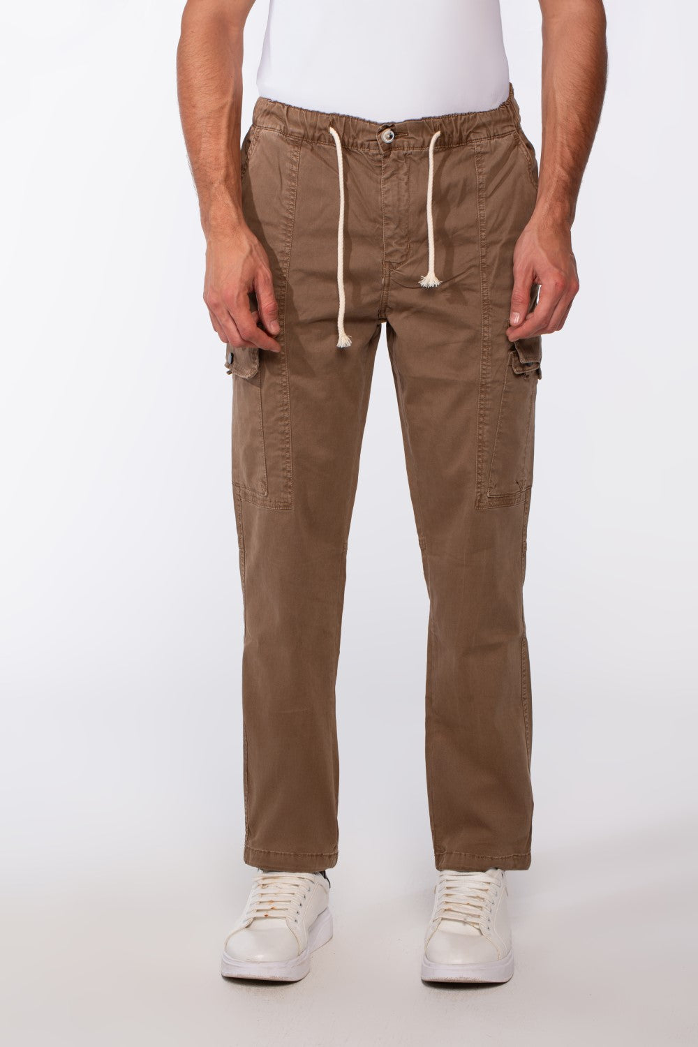 Men's Cargo Gabardine Sherwal Style Pants