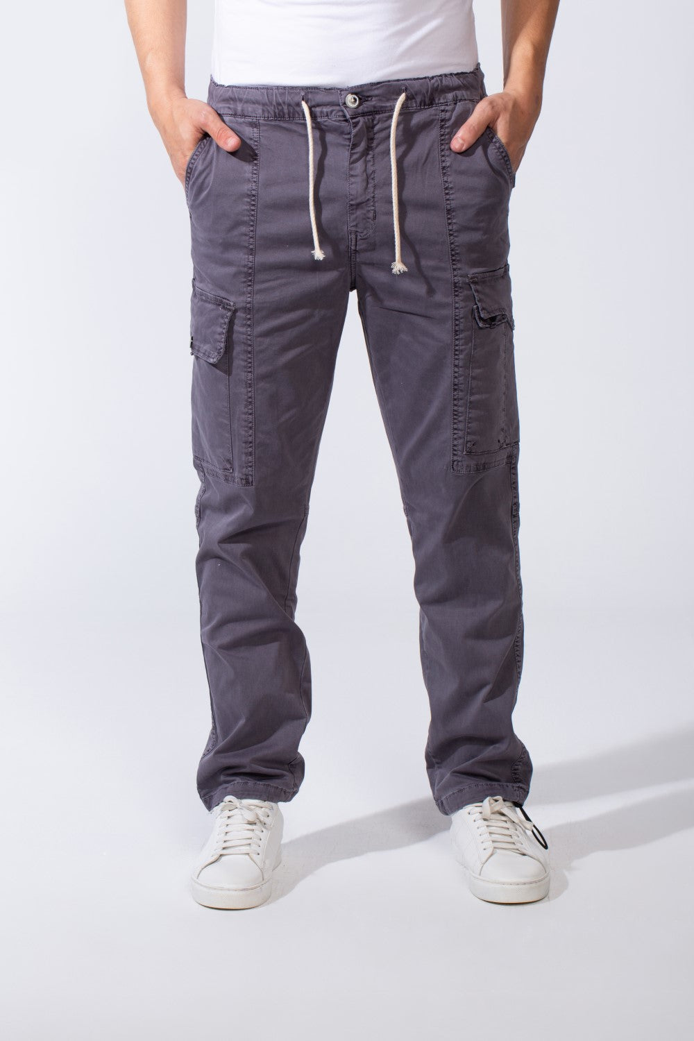 Men's Cargo Gabardine Sherwal Style Pants