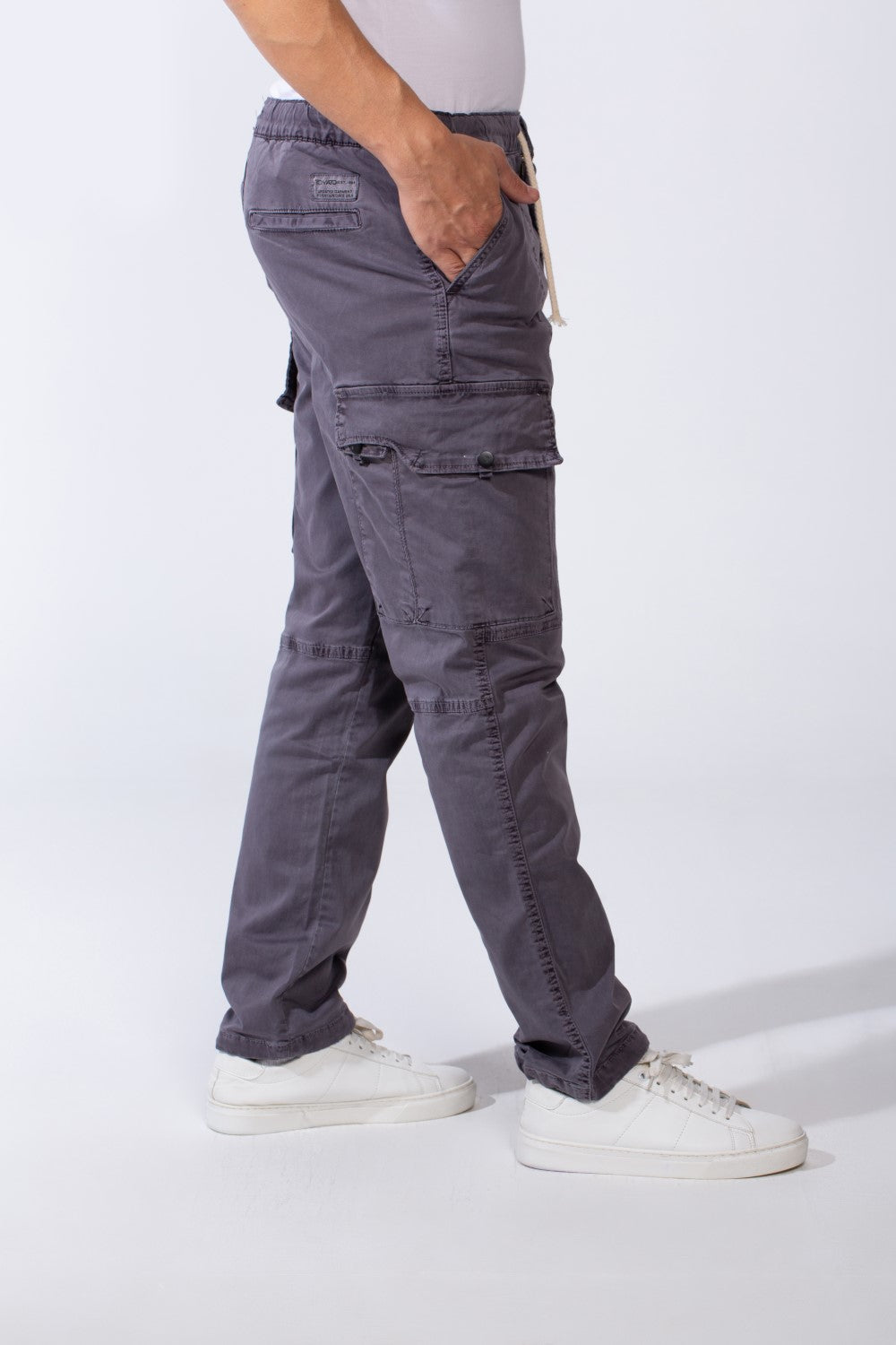 Men's Cargo Gabardine Sherwal Style Pants