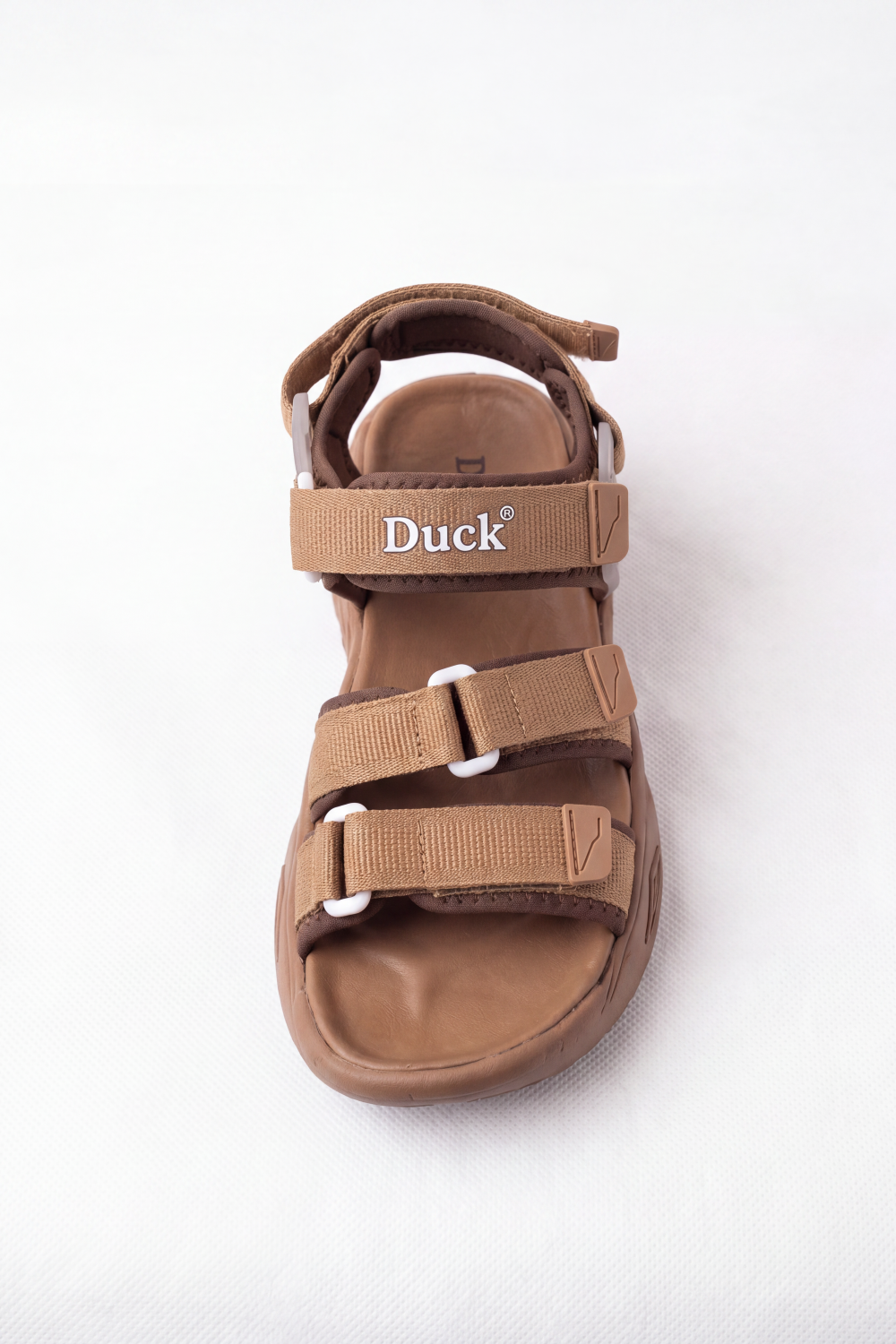 Men’s Tomato Store Trail Strap Duck Sandals Chunky Molded Sole With Deep Grip Texture Adjustable Multi Strap Design Open Toe