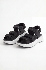 Men’s Tomato Store Trail Strap Duck Sandals Chunky Molded Sole With Deep Grip Texture Adjustable Multi Strap Design Open Toe