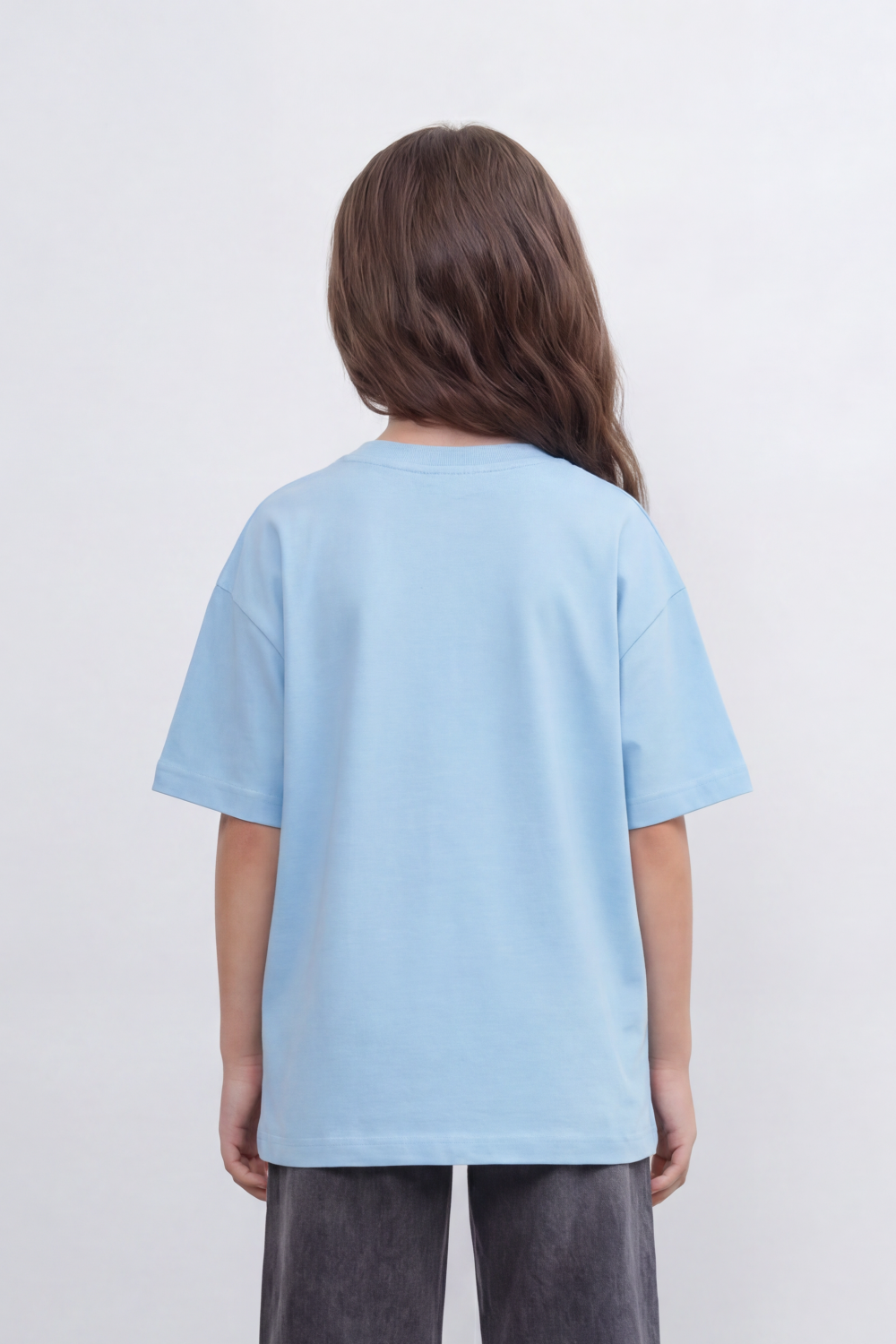 Girl's Tomato Store T-Shirt Pretty Souls Bow Knot Detail Oversize