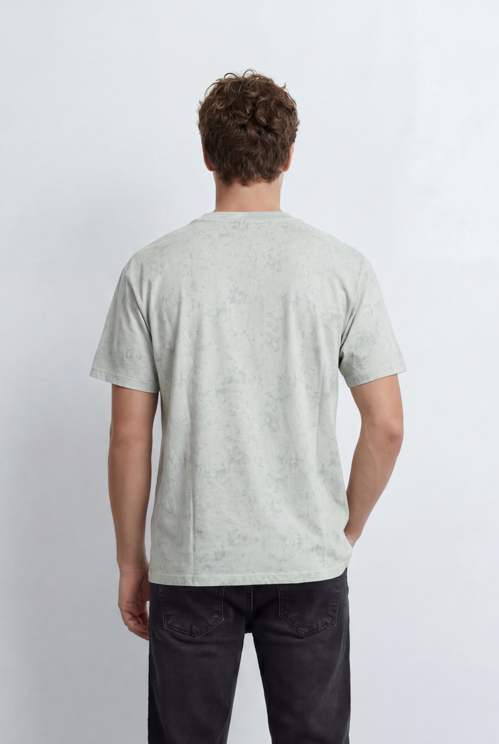 Men’s Tomato Store Everyday Washed Texture T-Shirt Built With A Relaxed Street Shape