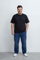 Men’s Tomato Store Big Size Distressed T-Shirt Intentional Ripped Details