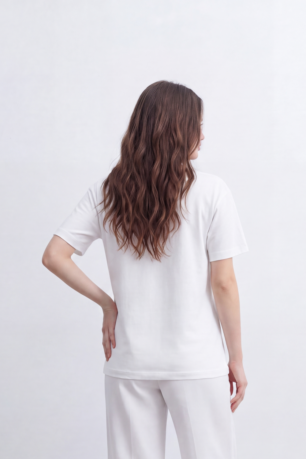 Women's Tomato Store  Graphic T-Shirt Lace-Inspired Chest Artwork Magic Slogan Detail