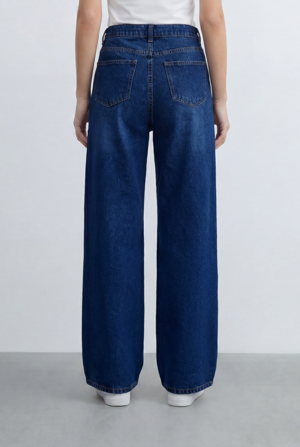 Women’s Tomato Store Soft Washed Finish Wide Leg Denim Pants