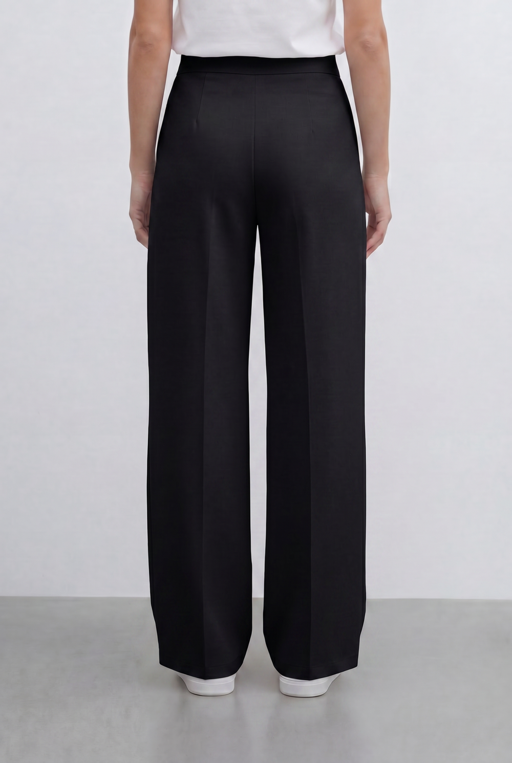 Women’s Tomato Store Tailored Basic Pants With Front Pleat Details Flowing Silhouette