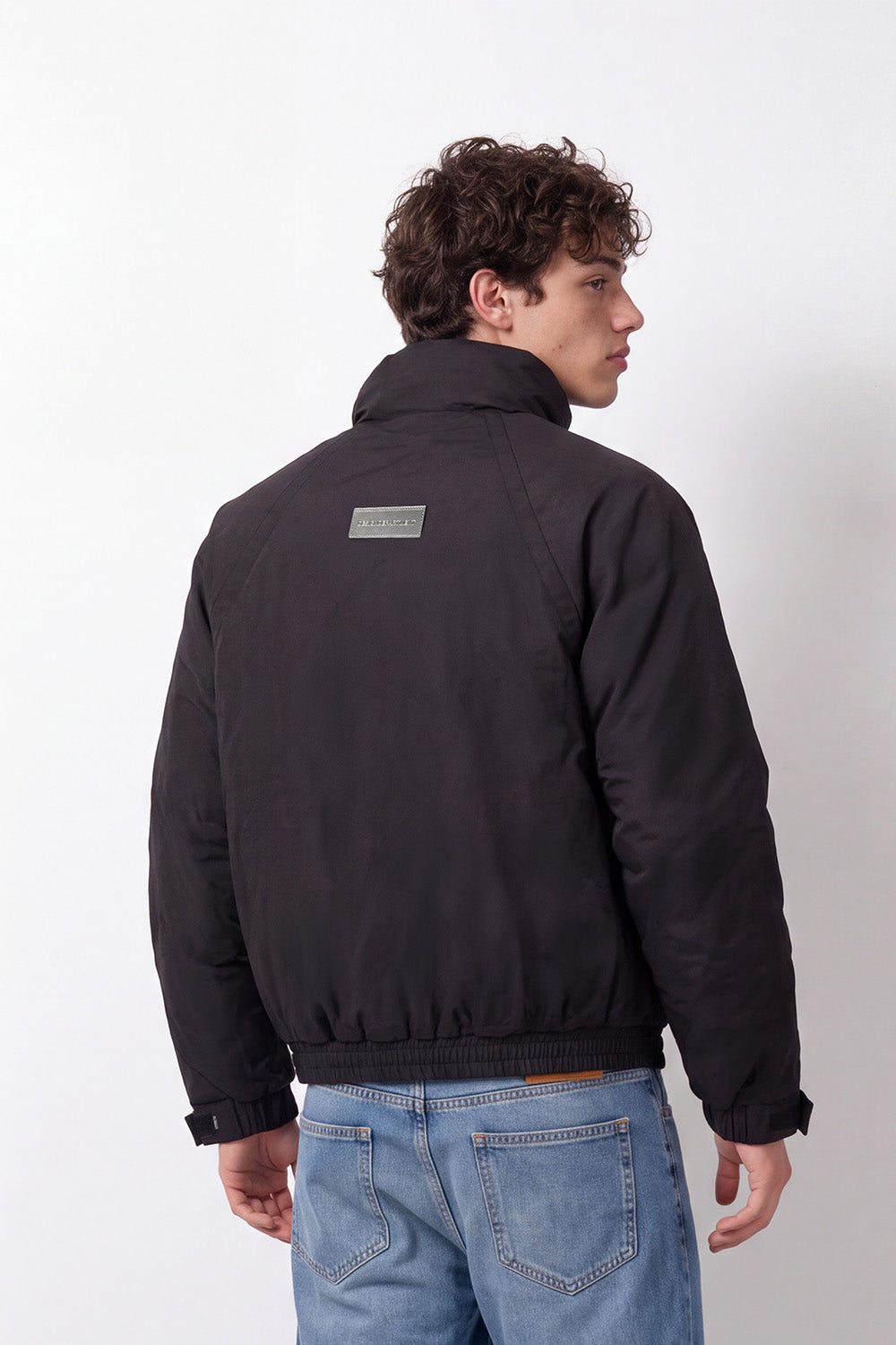 Men's Tomato Store Waterproof Jacket Hooded Design Concealed Zip Angled Pockets