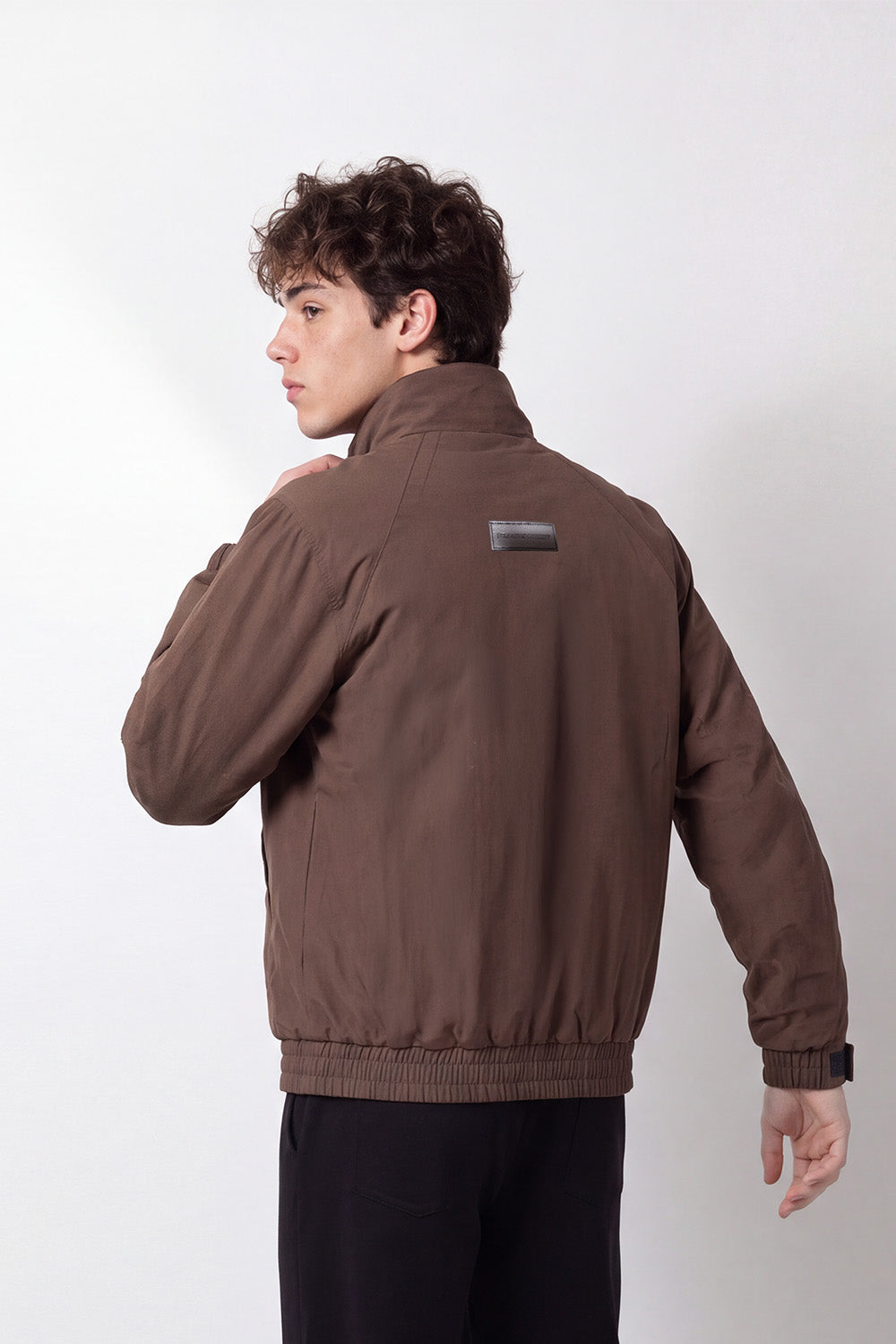 Men's Tomato Store Waterproof Jacket Hooded Design Concealed Zip Angled Pockets